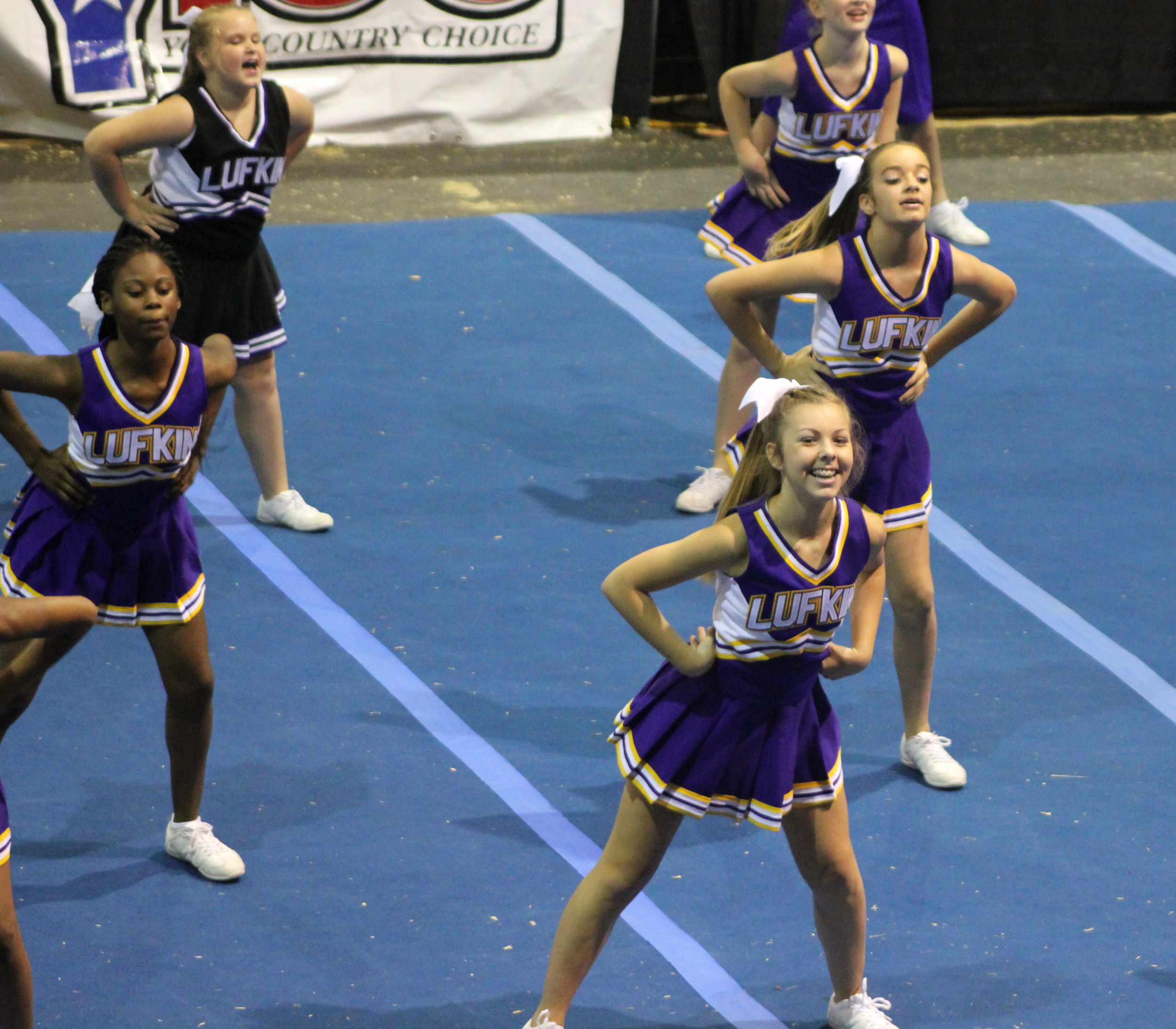 Cheerleading Competition at the Texas State Forest Festival