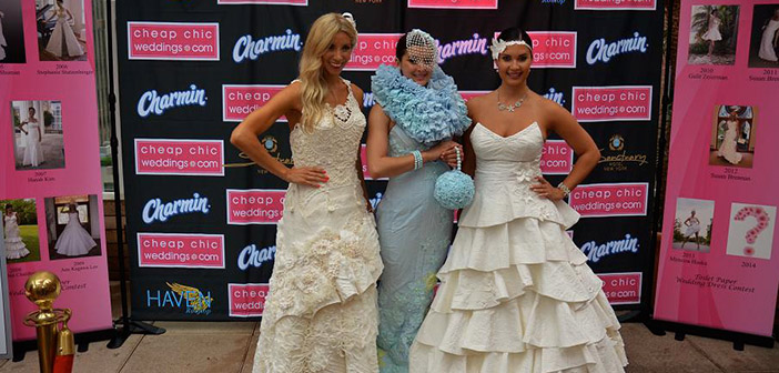 11th Annual Toilet Paper Wedding Dress Contest