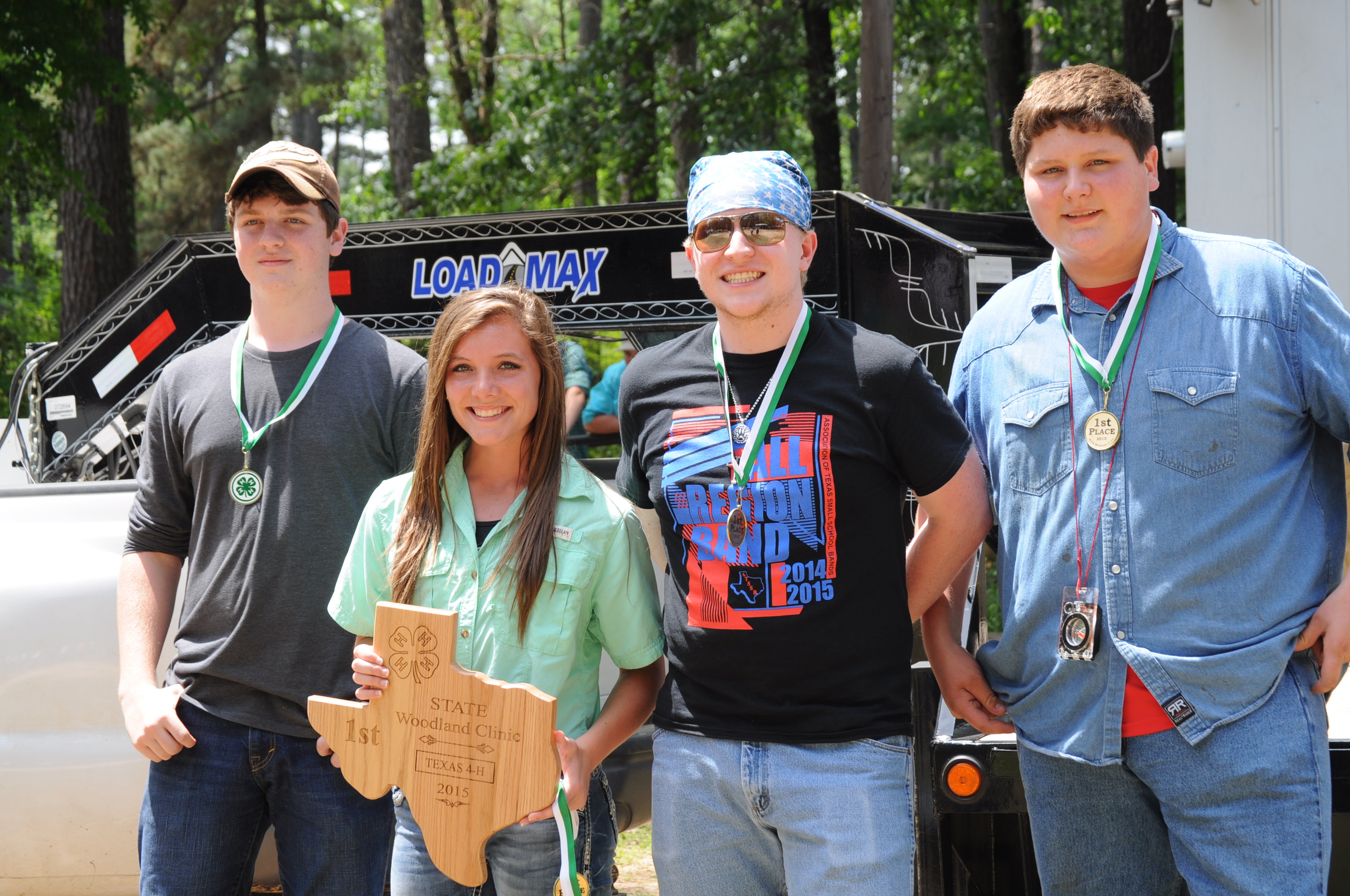 Angelina County 4H Wins 2015 State Woodland Competition