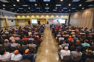 The Texas Forestry Association marked its 100th anniversary with a convention at Lufkin's Pitser Garrison Convention Center last October.