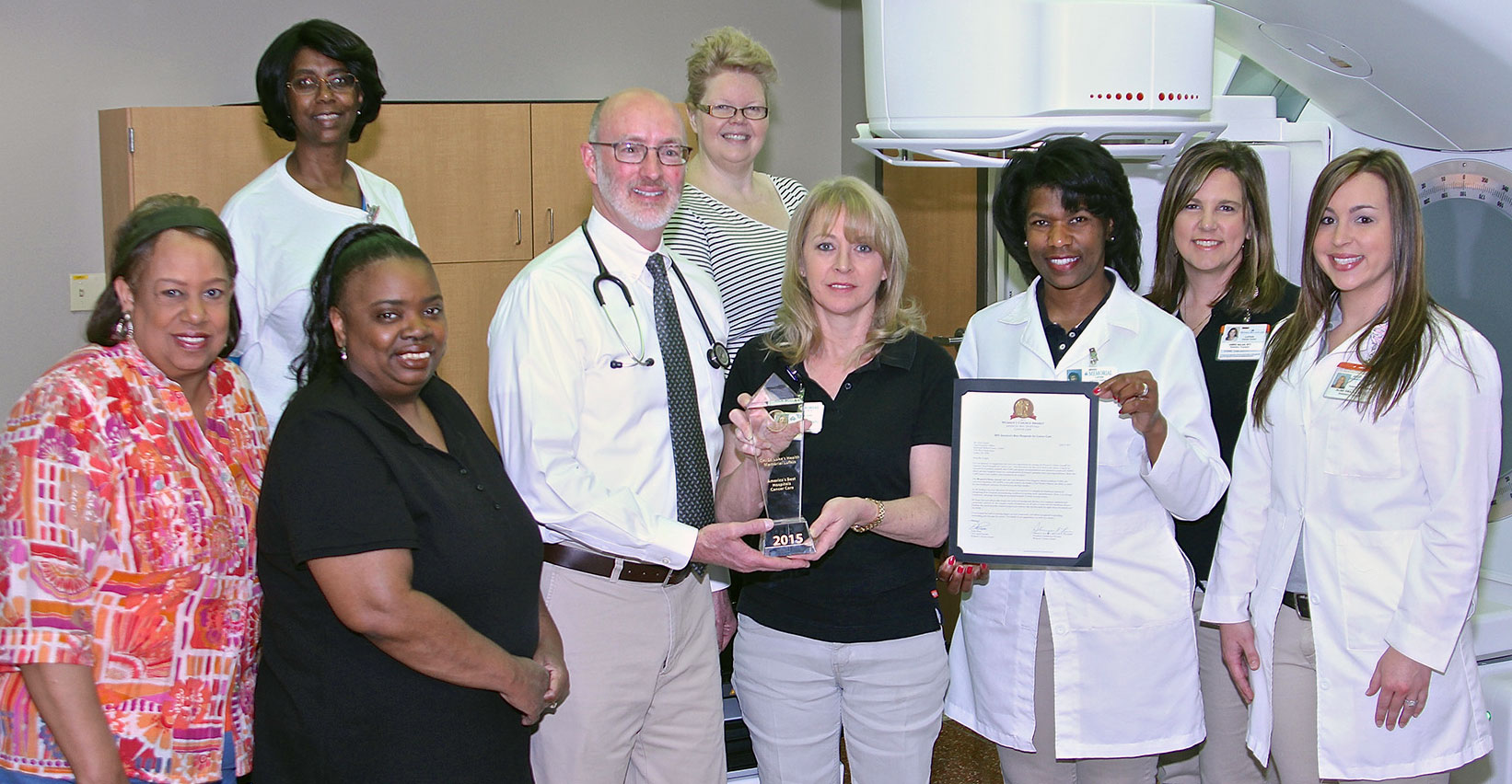 Women Name CHI St. Luke’s Health Memorial Lufkin Best Hospital for Cancer Care