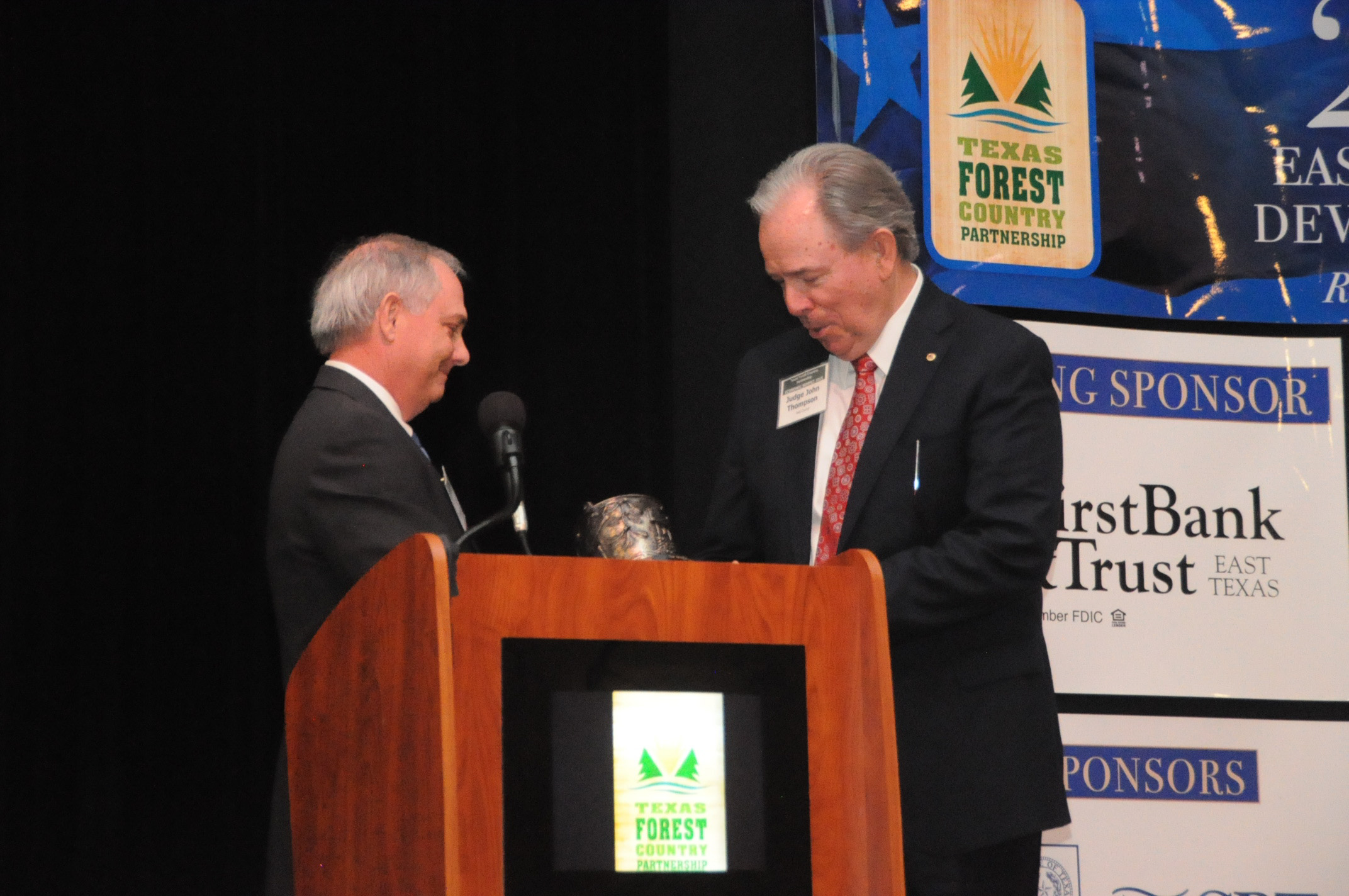 John Thompson Receives 2015 Silver Bucket Award