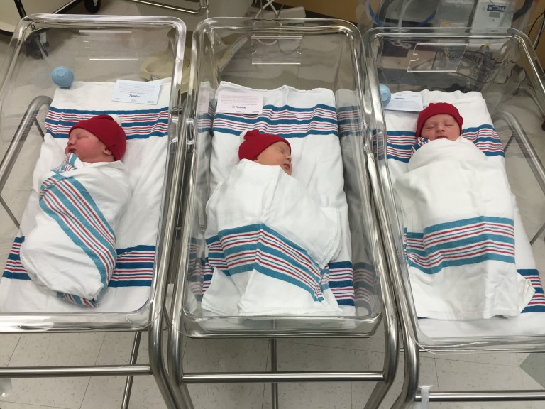 Santa Babies At CHI St. Luke’s Health