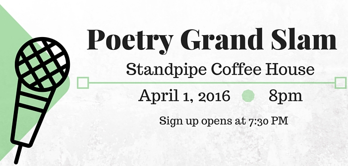 Poetry Grand Slam Coming To Standpipe Coffee House