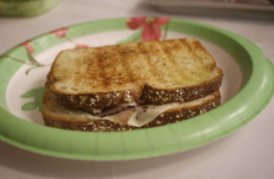 A photo of a Roast Beef Panini.