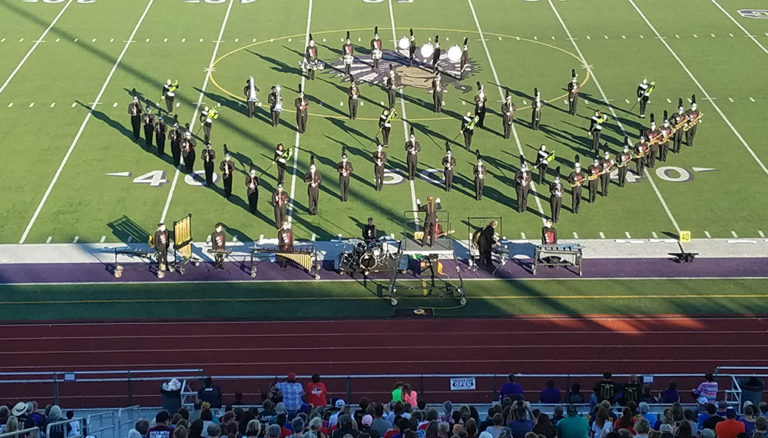 Hudson High School Marching Band Brings Home 1st Division