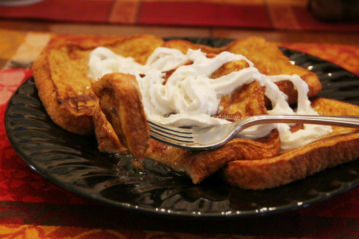 Pumpkin French Toast Fall Recipe