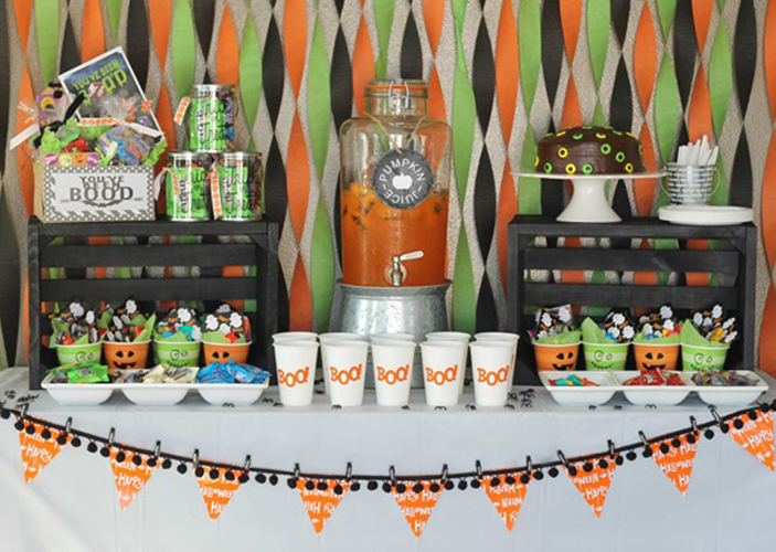 Ginger Snap Crafts: Boo Party (Party Tips, Tutorials, and a Recipe)