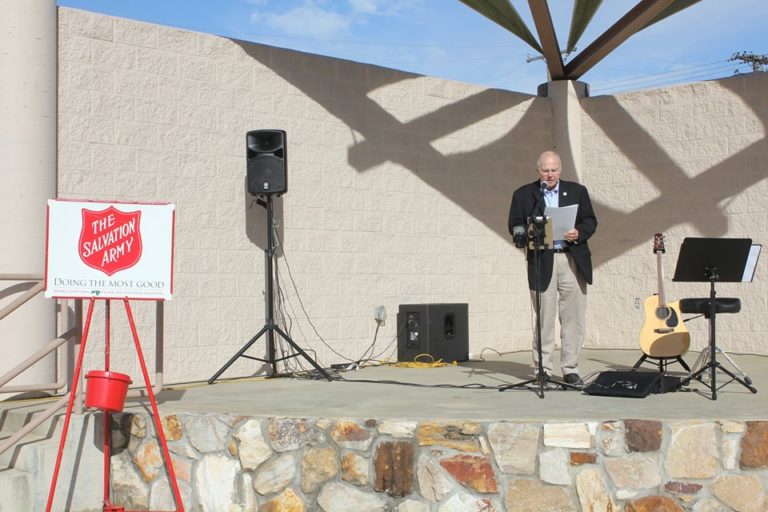 Salvation Army Celebrates Red Kettle Kickoff in Lufkin