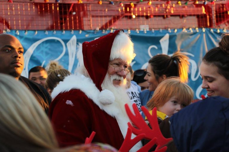 An Annual Tradition: Lighting Rudolph