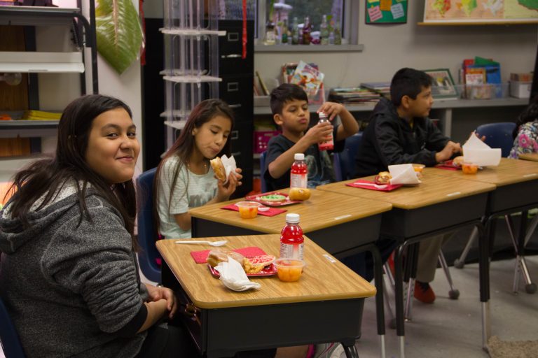 Harmony Hill Baptist Church Throws Coston Elementary Christmas Party