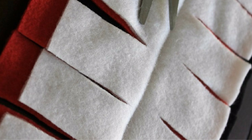 Easy Fleece Scarf Tutorial