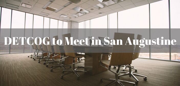 DETCOG Board to Meet in San Augustine