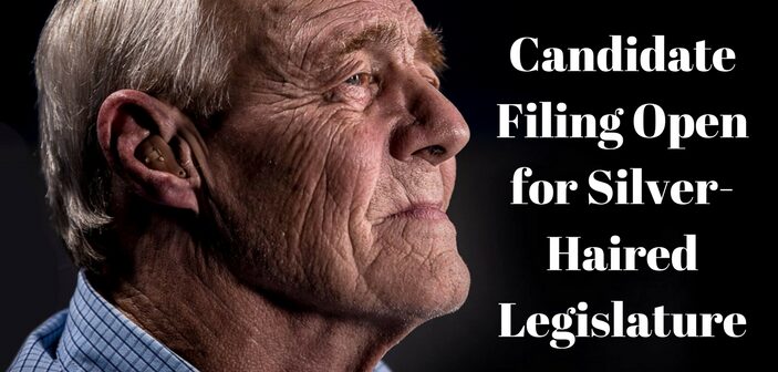 Candidate Filing Open for Silver-Haired Legislature