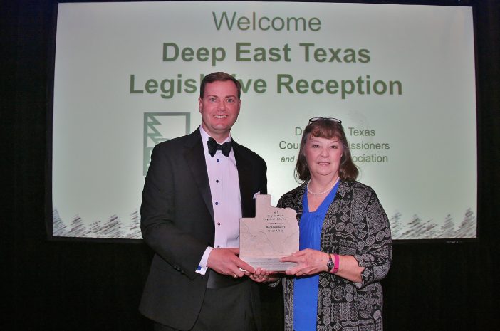 Representative Ashby Honored as Deep East Texas Legislator of the Year