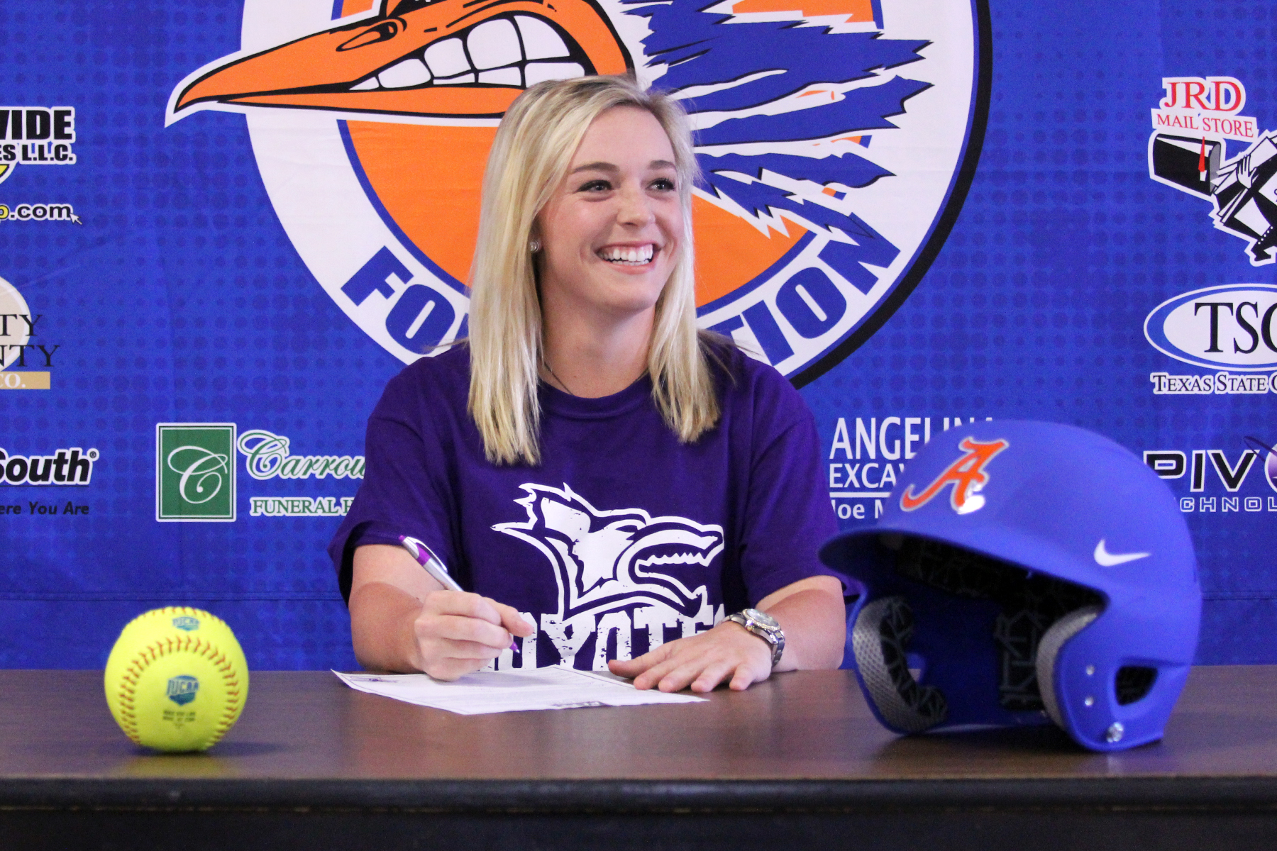 AC Softball’s LaGrange Signs with Kansas Wesleyan University