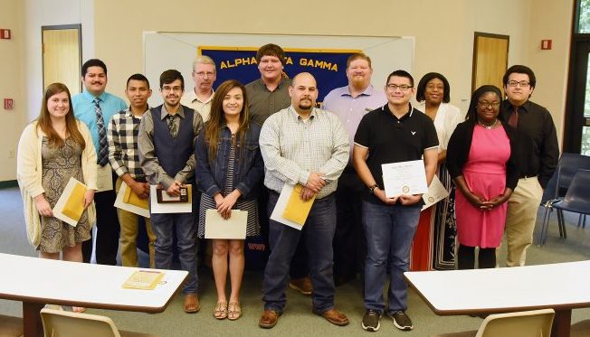 Angelina College business honor society welcomes new members