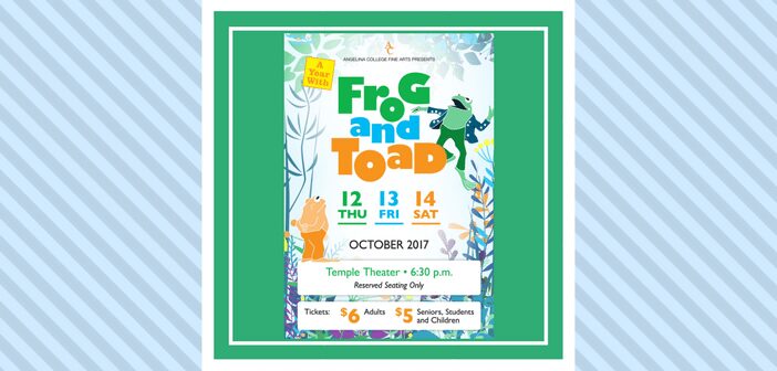 AC THEATRE DEPARTMENT PRESENTS “A YEAR WITH FROG AND TOAD”