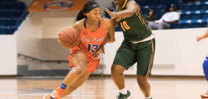 San Jacinto Snaps Lady Roadrunner Win Streak  Mack’s Triple-Double Not Enough for No. 19 Angelina College
