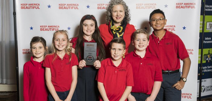 Keep America Beautiful Presents St. Cyprian’s Episcopal School  with 2018 Youth Recognition Award