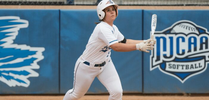 Lady Roadrunners Power Way to Sweep of Kilgore  Hornberger Homers in Each Game of Doubleheader