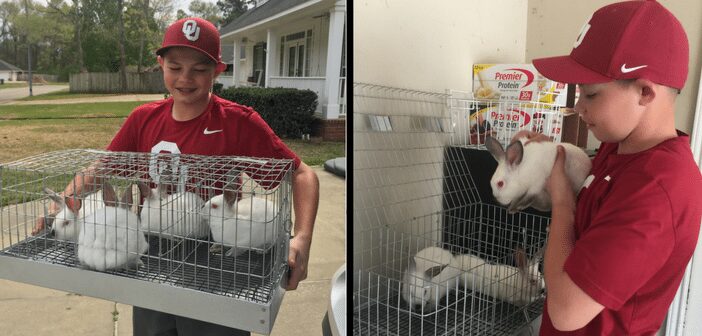 Ag News – Will Stafford Raising Rabbits for the Angelina County Fair
