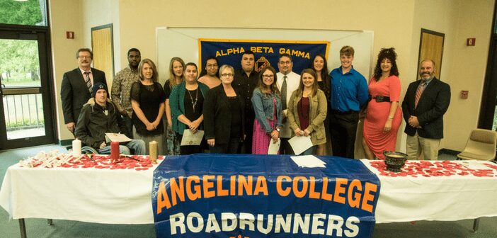 Angelina College Business Honor Society Welcomes 25 New Members