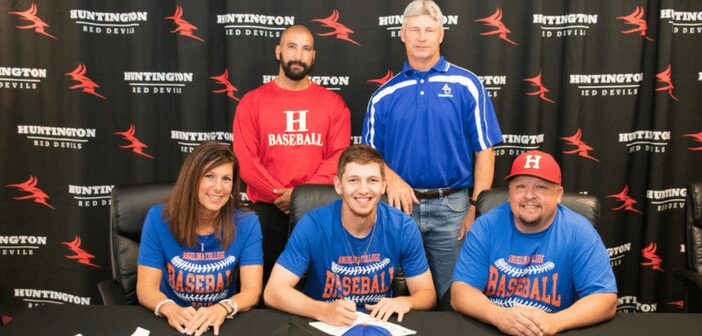 Huntington Standout Thornhill Signs with Angelina College Baseball