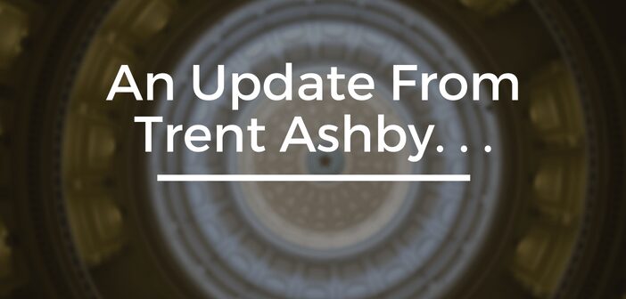 An Update from Trent Ashby