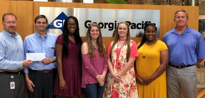 Georgia-Pacific Presents Scholarships to Diboll Day Queen Candidates