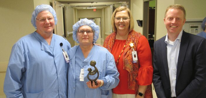 Extraordinary Nurse Recognized at Woodlands Heights