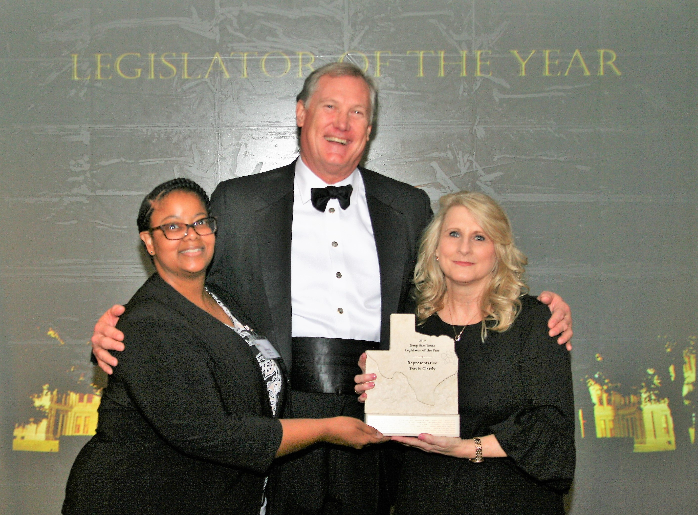 State Representative Travis Clardy Honored as Legislator of the Year at Deep East Texas Reception