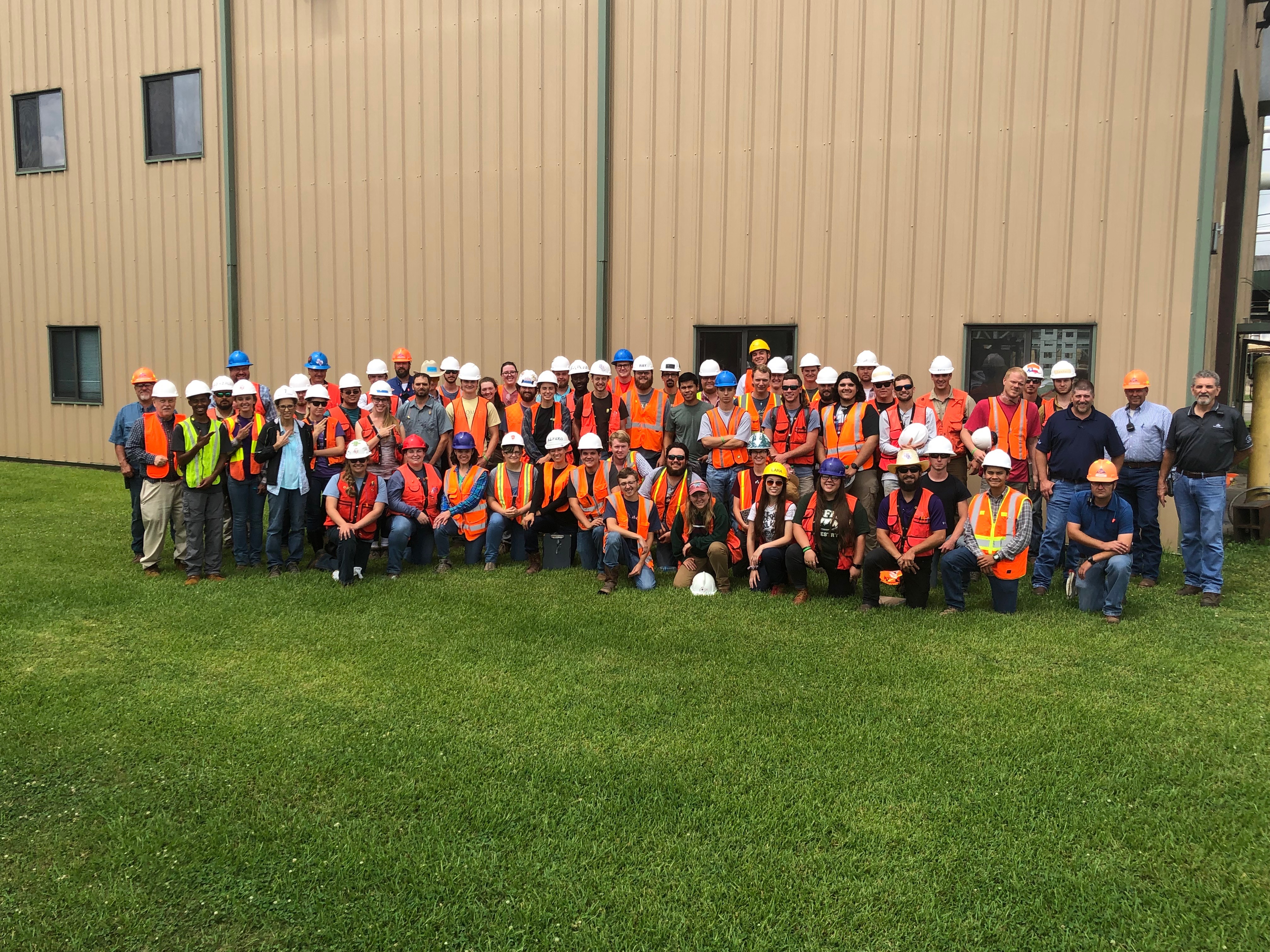 SFA Forestry Students Get Real World Experience at the Georgia-Pacific Lumber Facility