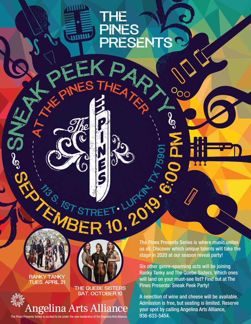 NEW SEASON AT PINES THEATER READY TO REVEAL!