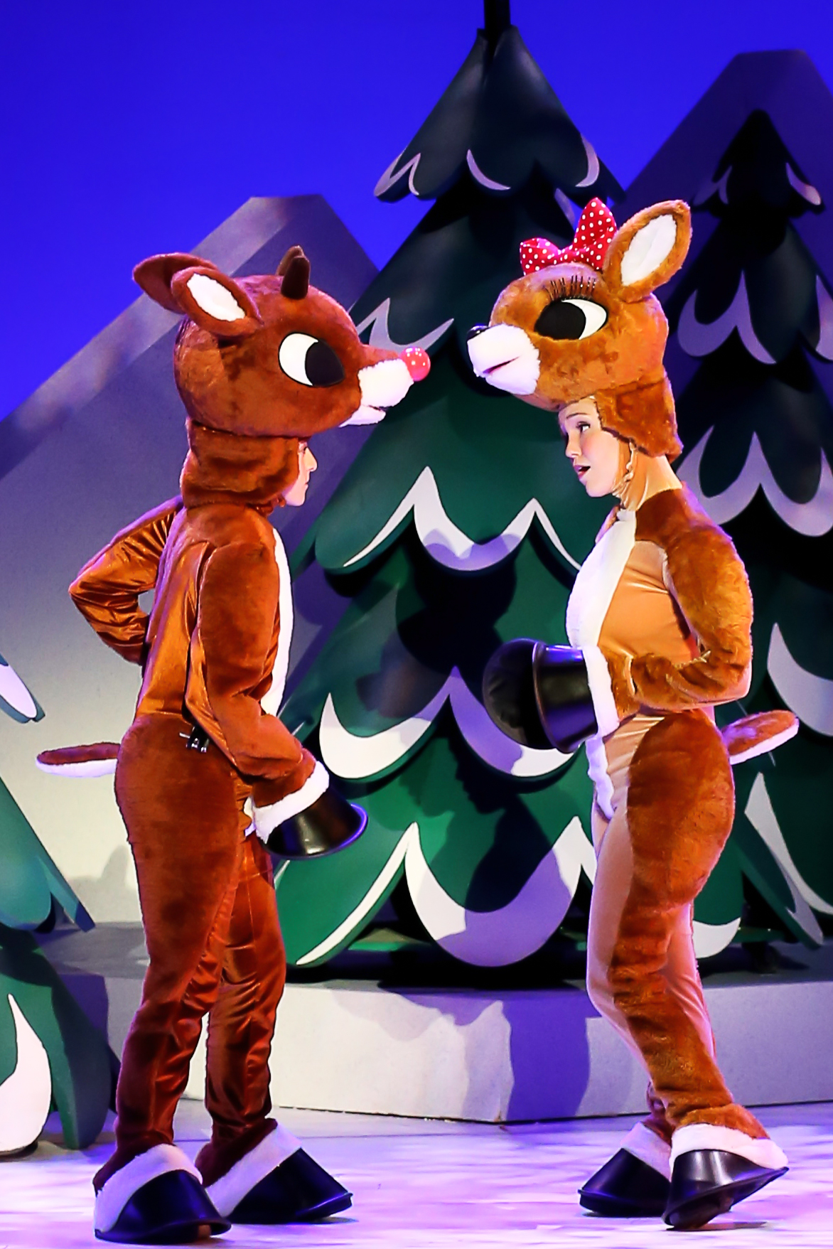 RUDOLPH THE RED-NOSED REINDEER LANDS IN LUFKIN