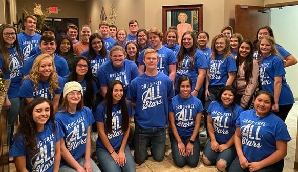 Drug-Free All Star Meeting at Family Crisis Cente