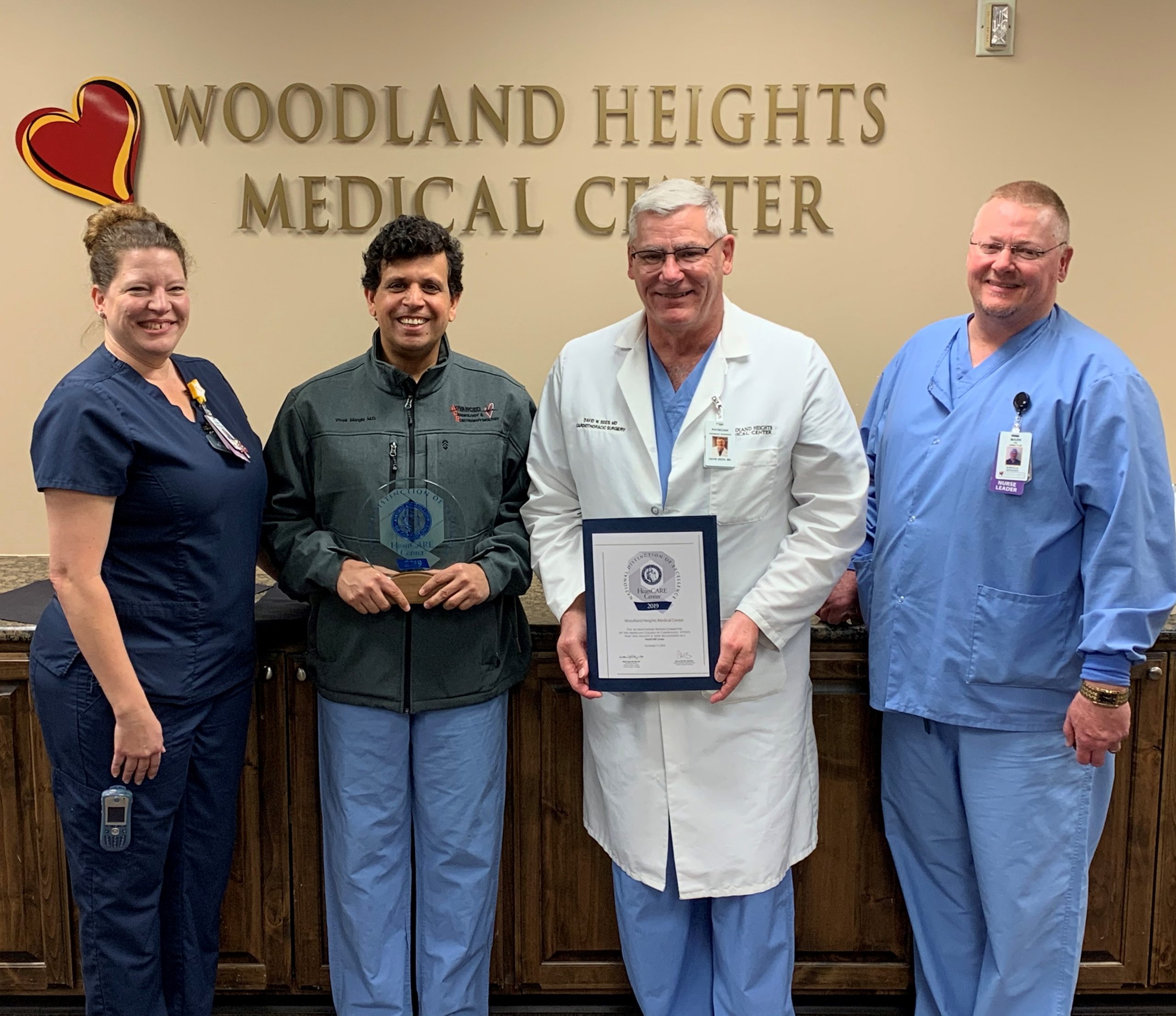 Woodland Heights Recognized for Excellence with ACC HeartCARE Center Designation