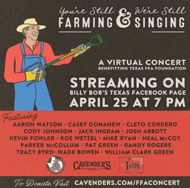 BILLY BOB’S TEXAS & CAVENDER’S COLLABORATE FOR THE GOOD OF THE LONE STAR STATE