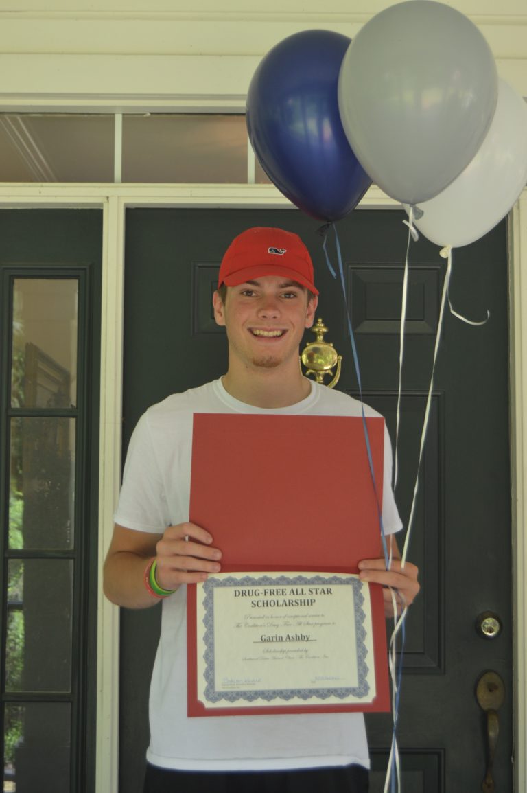 Drug-Free All Star Scholarship Recipients Drug-Free All Star Scholarship Recipients