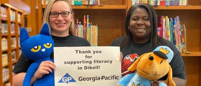 Georgia-Pacific Partners with the T.L.L. Temple Library to Expand Online Learning