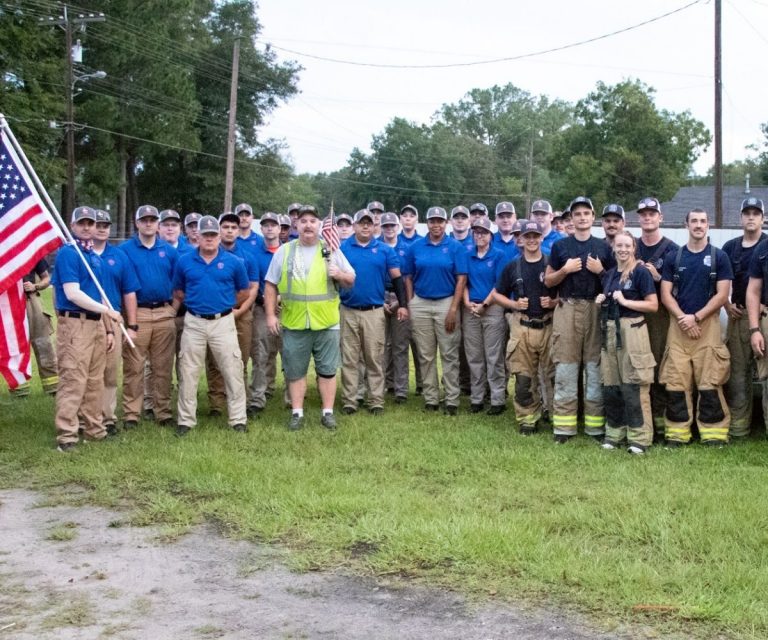 With a Little Help from His Friends AC Police, Fire Cadets Join Retired Fire Fighter on ‘Ernie’s Journey’