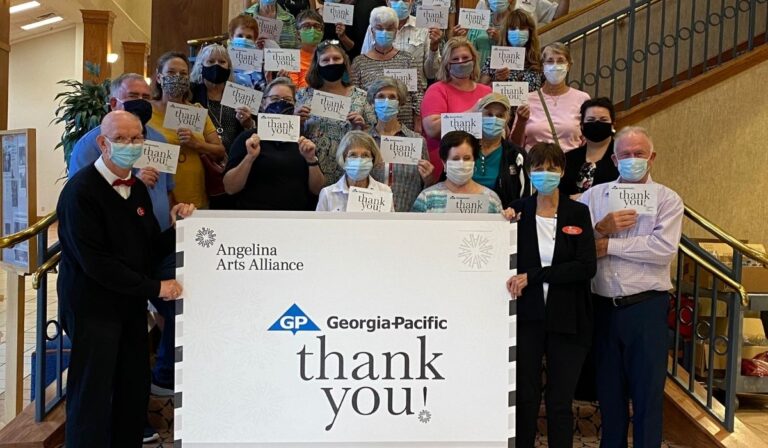 ANGELINA ARTS RECEIVES GRANT FROM GEORGIA-PACIFIC FOUNDATION