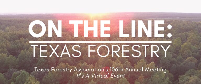TEXAS FORESTRY ASSOCIATION TAKES 106TH ANNUAL MEETING ONLINE