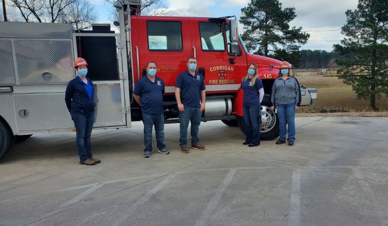 Georgia-Pacific Donates $10,000 Toward New Corrigan Fire Station Capital Campaign