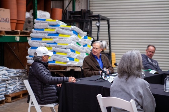 Governor Abbott Holds Roundtable In Dallas On Fostering Small Businesses
