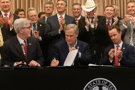 Governor Abbott Signs Second Amendment Legislation Into Law