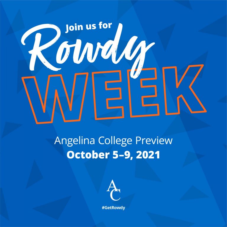 Angelina College Hosting ‘Rowdy Week’ in Community Showcase