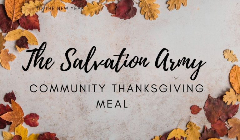 The Salvation Army 2021 Community Thanksgiving Meal