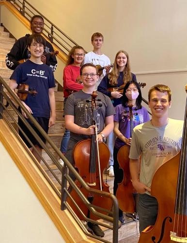 SFA Music Prep students qualify for All-Region orchestras