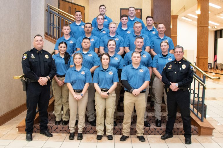 Angelina College Police Academy Graduates New Cadets